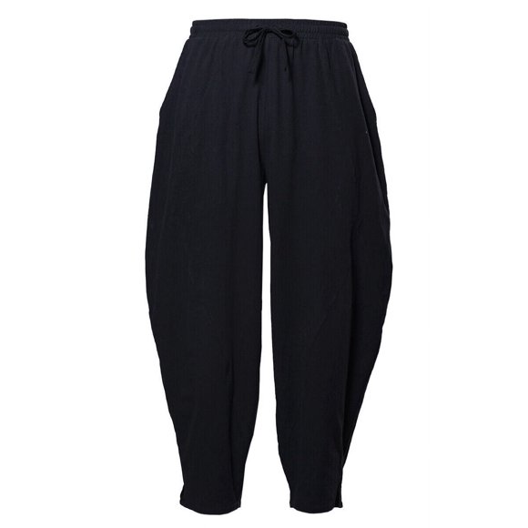 BLESSUME Vintange Mens Turnip Pants Teenager Boys Short Breeches