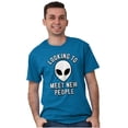 thumbnail image 5 of Funny Nerdy Aliens UFOs Believers Men's Graphic T Shirt Tees Brisco Brands X, 5 of 6