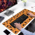 thumbnail image 2 of Long Mouse Pads for Desk,Halloween Witches on Brooms Pattern Desk Mats on Top Of Desks, Desk Mouse Pad Extra Large with 3mm Non-Slip Base and Stitched Edge for Gaming,Office,Work,Home 31.5x15.7in, 2 of 5