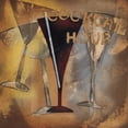 thumbnail image 2 of Susan Osborne 20x20 Gallery Wrapped Canvas Wall Art Titled - Time for Cocktails I, 2 of 4