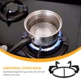 thumbnail image 3 of Cast Iron Gas Stove Riser Non-Slip Round Bottom Metal Stove Ring Gas Hob Pan Support Stand Wok Support Bracket for Home Kitchen Use, 3 of 5