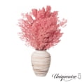 thumbnail image 6 of Uniquewise 17" Peng Lai Song Real Floral Stem Chic Vase Filler & Accent for Bouquet Centerpiece & Dried Ornament Display Ideal for Home Office Café Bar & Event Décor, Sakura Pink (Set of 2 Bunches), 6 of 8