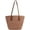 A-khaki, variant on Kukuzhu Straw Beach Bag, Summer Straw Woven Tote Bag Beach Purse Weaving Shoulder Handbags for Vacation