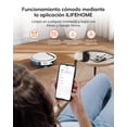 thumbnail image 5 of ILIFE Robot Aspiradora y Trapeador, V3s Pro Actualizado, Compatible con 2.4GHz WiFi/Alexa/Google, 120mins, 3000Pa, 2 en 1 Robot Aspirador Mopa, Ruta de Senda, para Pelo de Mascota, Alfombra (V3x), 5 of 5
