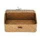 thumbnail image 4 of Cesta De Almacenamiento Tejida De Pasto Marino Con Tapa, Organizador De Escritorio Hecho A Mano, Contenedor Pequeño Organizador E Inodoro Para Accesorios Para El Cabello, 4 of 7