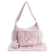 Cute As A Button Pink Diaper Bag