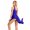 Blue, variant on iEFiEL Womens Sleeveless High Low Leotard Ballet Lyrical Dance Dress