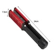 thumbnail image 1 of Peine para el cabello liso En forma de V Férula Peine Cerdas Alisado del cabello (Rojo) Likrtyny  Cuidado Belleza, 1 of 7