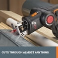 thumbnail image 5 of Worx WX550L 20V Power Share Axis Cordless Reciprocating & Jig Saw (Battery & Charger Included), 5 of 11