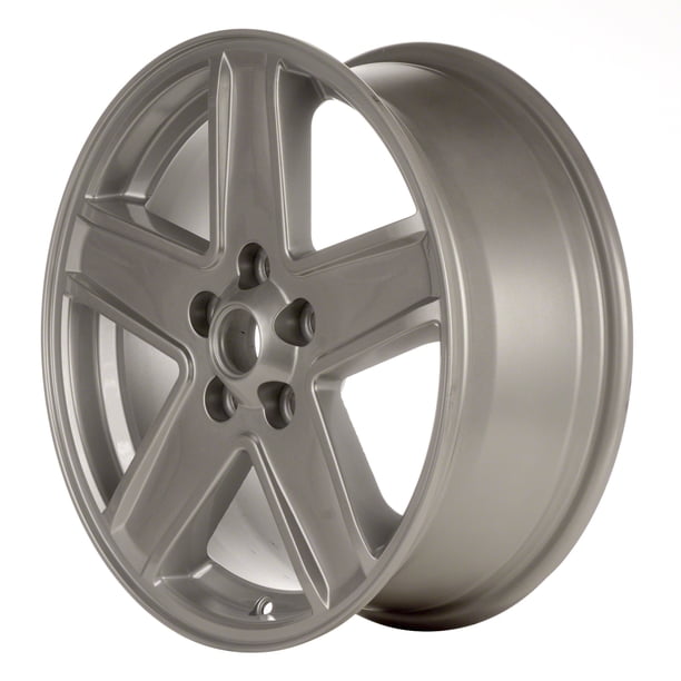 17 X 6.5 New Aluminum Alloy Wheel Replica, All Painted Silver, Fits