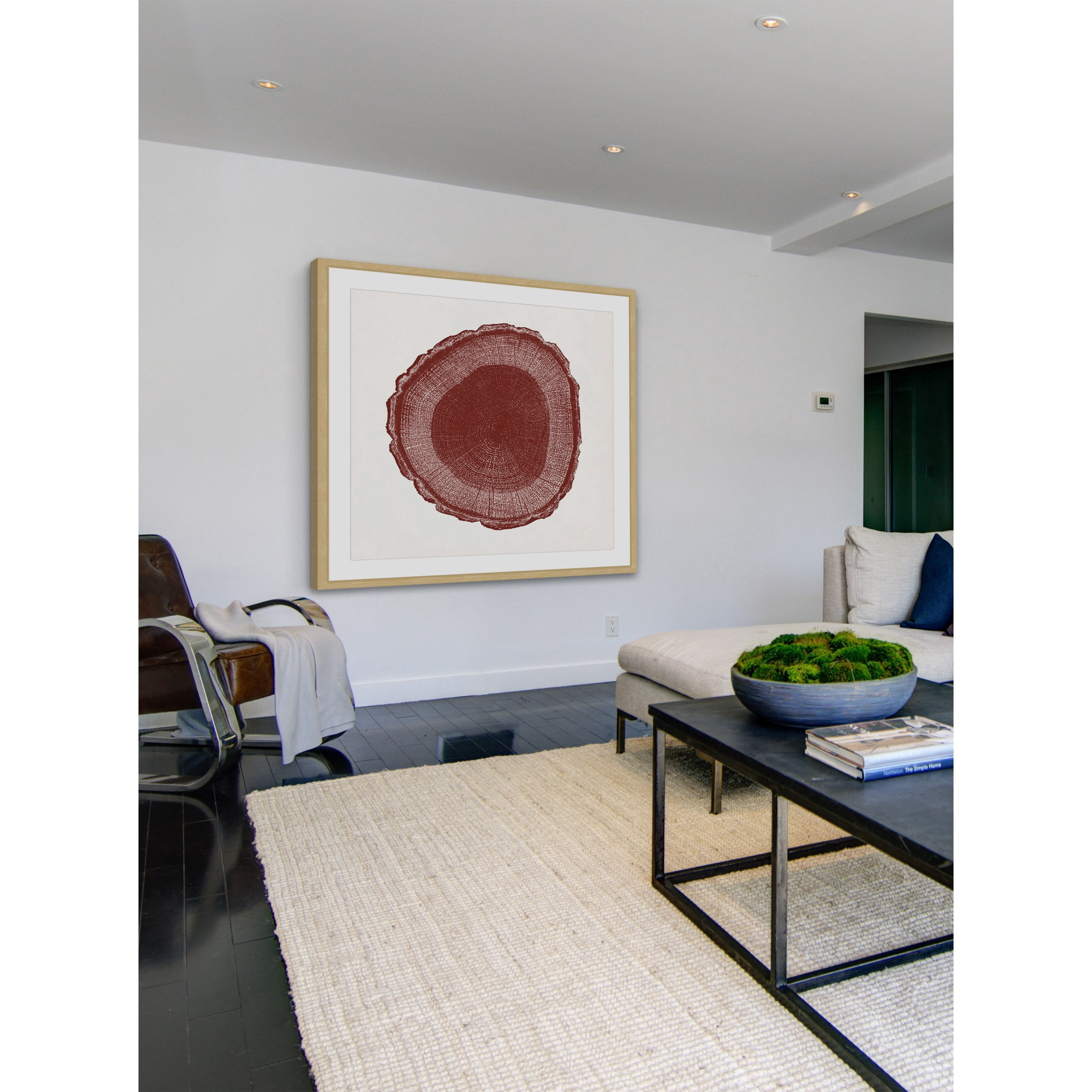 Marmont Hill "Tree Ring I" Framed Painting Print