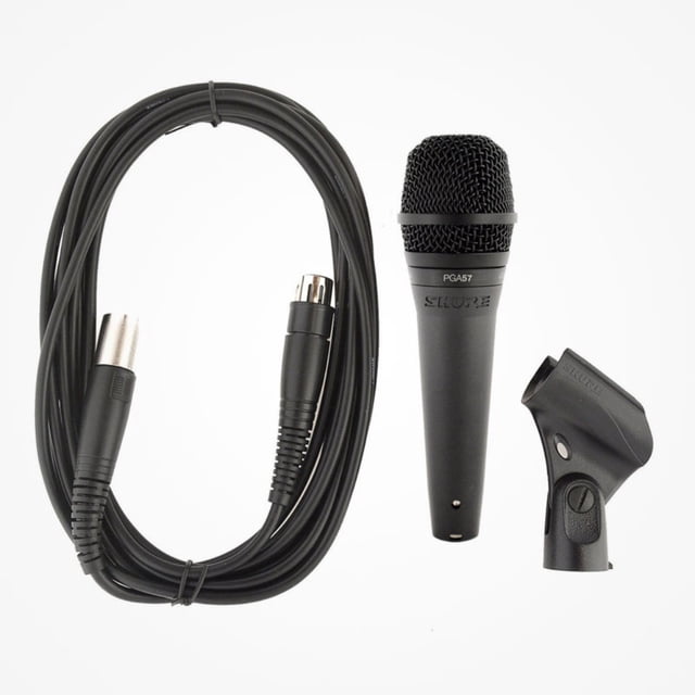 Micrófono PGA57-XLR Shure Alámbrico 1 Canal para Instrumentos