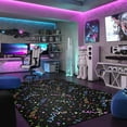thumbnail image 2 of Celebration 6' x 9' area rug in color Fluorescent, 2 of 5
