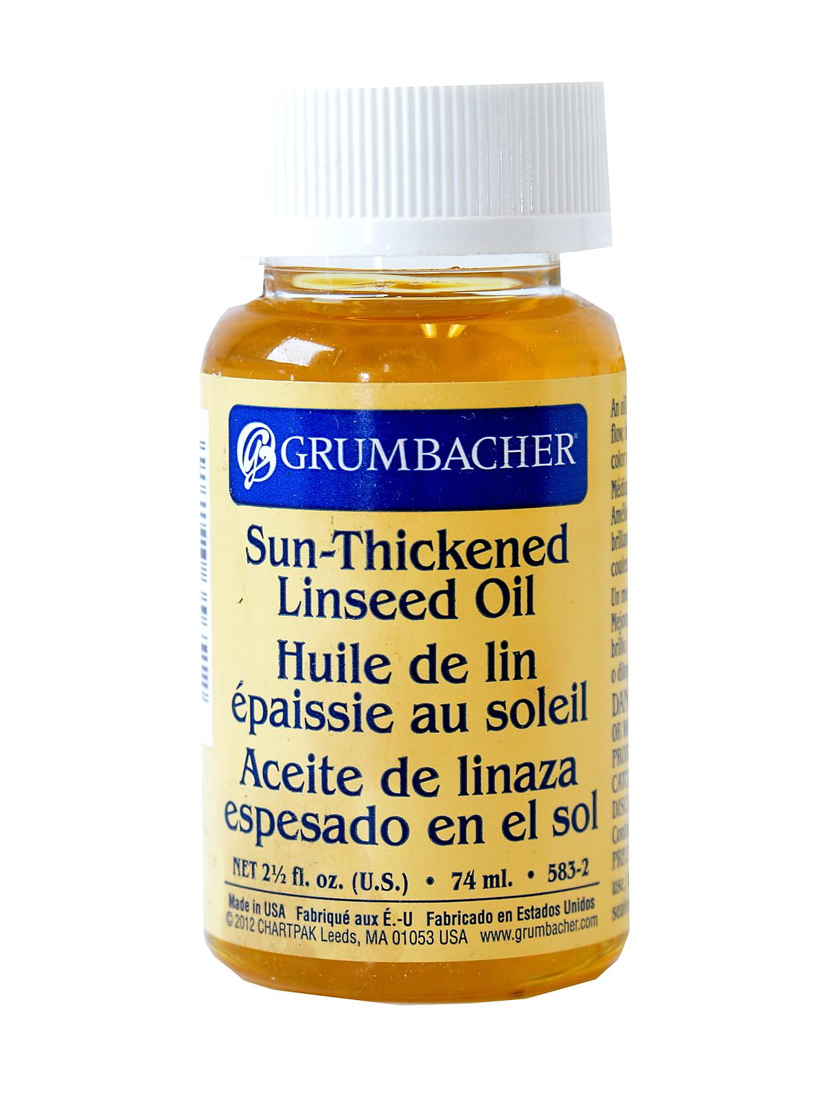 Grumbacher® Linseed Oil