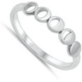 thumbnail image 4 of Moon Phase Astrological Promise Ring .925 Sterling Silver Band Jewelry Female Male Unisex Size 7, 4 of 4