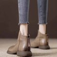 thumbnail image 6 of Women's Ankle Boots Stylish Soft Leather Back Zipper Comfortable Short Boots Ideal for Autumn and Winter, 6 of 9