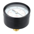 thumbnail image 7 of -30inHg 0～-1bar 50mm 1/4"BSPT Mini Dial Vacuum Pressure Gauge Meter Pressure Gage Vacuum Manometer Double Scale, 7 of 7
