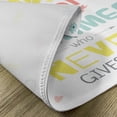 thumbnail image 5 of Ambesonne Saying Place Mats Set of 4, Positive Words, Standard Size, Multicolor, 5 of 6