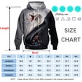 thumbnail image 5 of Rebaike Yin Yang Inspired Dual Snake Hoodie Unisex Gothic Streetwear Red Black Serpent Graphic Pullover Sweatshirt Dark Aesthetic Balance Fire Ice Fantasy 3D Print Hoodie, 5 of 8