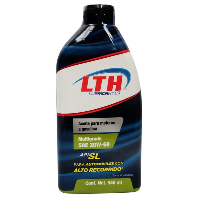 Aceite Multigrado 20W60 API SL 946 ml LTH – Uso Taxi