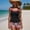 Hot Pink, variant on Summersalt swimsuits for women Floral Print Tankini Swimsuit Bikini Separates Two Piece Bathing With Swimming Suit Tops for Women Swimwear Tops for Women 2x Bathing Suits for Women plus Size Bathing