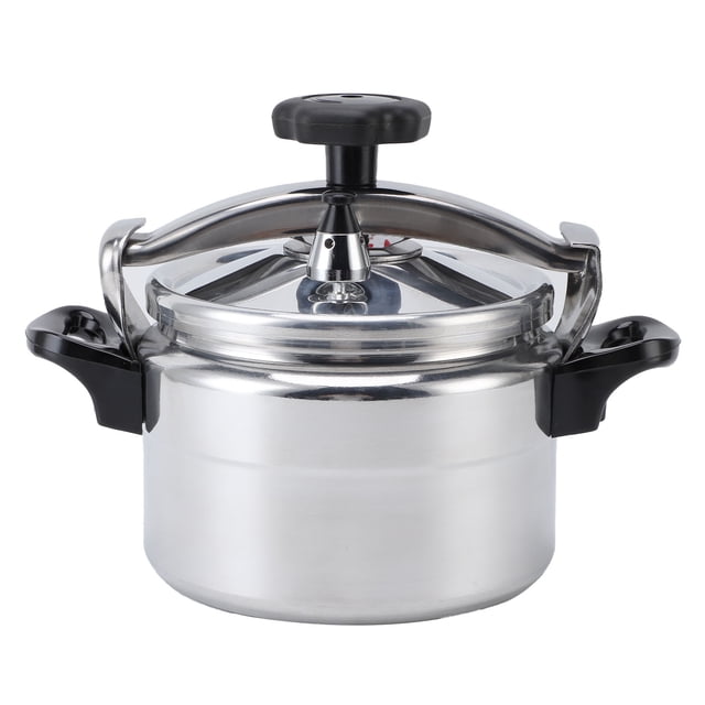 Aluminium Pressure Cooker, Large Capacity, Compound Bottom, Easy Open Close, Universal for Gas Cooktops, Flat Top Cooktops, Induction Cooktops