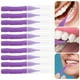 thumbnail image 2 of EeaseMX Juego de 10 cepillos interdentales para el cuidado dental (morado), 2 of 8
