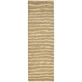 thumbnail image 5 of SAFAVIEH Soho Alec Striped Wool Area Rug, Beige/Gold, 8'3" x 11', 5 of 10