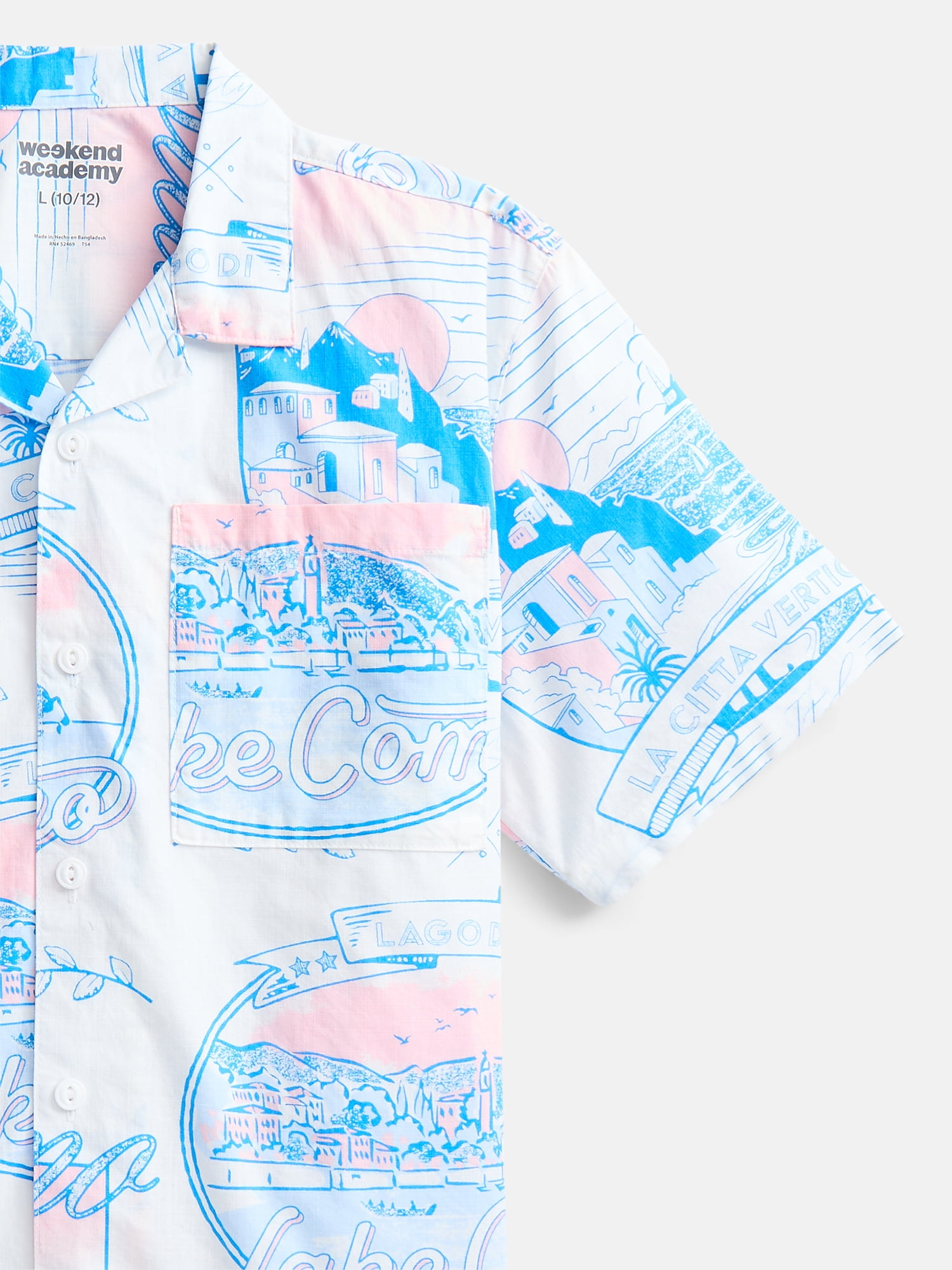 Weekend Academy Boys Cabana Shirt, Sizes 4-18