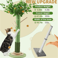 thumbnail image 2 of Cat Scratching Post for Indoor Cats Adults, 45 Inch Tall Cat Scratcher with Sisal Rope, Large Cats Scratching Posts with Hanging Ball for Kittens and Medium Large Cats, 2 of 6