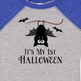 thumbnail image 4 of Inktastic 1st Halloween Bat Boys or Girls Baby Bodysuit, 4 of 5