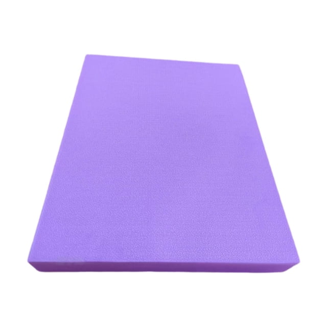 Tabla de equilibrio de espuma con almohadilla de equilibrio, cómoda y antideslizante, para ejercicios de equilibrio. Púrpura