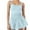 Light Blue, variant on Kaemgyyd Women's Tennis Mini Dresses Built in Shorts Workout Golf Athletic Sleeveless One Piece Outfit Summer Active Romper Dress