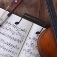 thumbnail image 3 of Sheet Music Clips Outdoor Playing Music Clip Black, 3 of 8