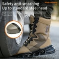 thumbnail image 4 of SKIUHS Men's Tactical Work Boots Lightweight Military Style, Comfortable, Durable and Breathable for Outdoors, 4 of 9