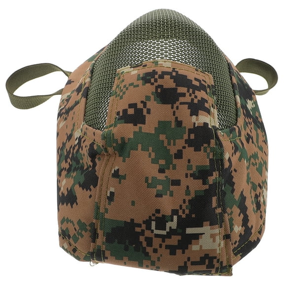 Full Coverage Mesh Mask Fencing Face Protector Fencing Gear Mask Fencing Safety Mask Fencing Headgear Fencing Equipment Mask Lightweight Face Hood
