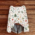 thumbnail image 1 of Chandails d'Hiver Grande Taille pour Femmes Chandails de Noël pour Femmes 2025 Col Rond Hiver Vacances Mignons Pulls Blanc TG, 1 of 4