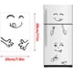 thumbnail image 2 of 4 pegatinas para refrigerador, bonita cara deliciosa, pegatina para refrigerador de cocina, cara feliz, cocina eléctrica, pegatina de pared para nevera, decoración ER, 2 of 5