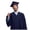 Navy, variant on Conairie Graduation Cap and Gown Set with Tassel Unisex Adult Honor Cord Graduation for High School and College Bachelor Navy A