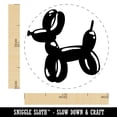 thumbnail image 2 of Balloon Animal Dog Self-Inking Rubber Stamp Ink Stamper - Fuchsia Ink - Medium 1 Inch, 2 of 7