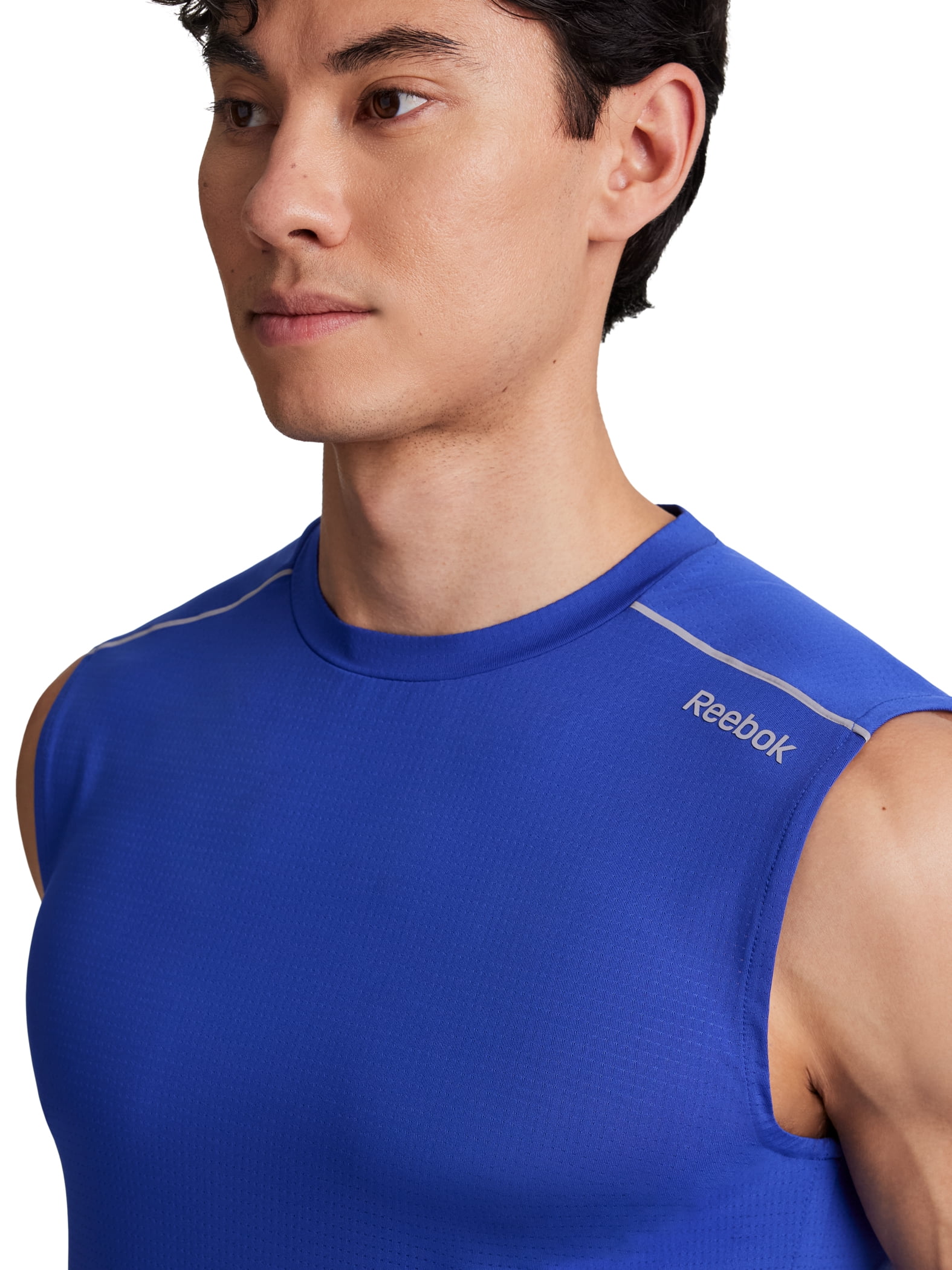 Reebok Men's and Big Men's Turboboost Sleeveless Muscle Tank Top, Sizes XS-5XL