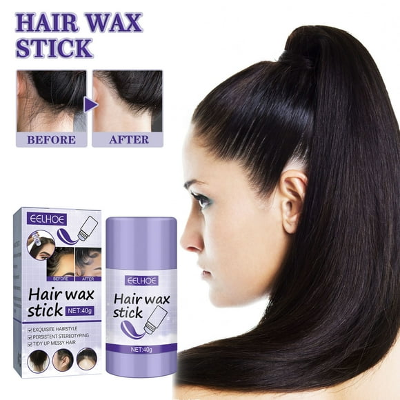 DPTALR Hair Wax Stick, Hair Wax Stick, Control, Smoothing Stick Hair Oil Stick, Non-Greasy Styling Wax For Flyaway And Frizzy Hair 40g