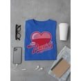 thumbnail image 3 of Pure Passion Emoji - Bold Heart Graphic Men's T-shirt, 3 of 4