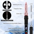 thumbnail image 2 of Kit de soldador Crtsweker 100W con pantalla LED 180-500 °C, 2 of 7