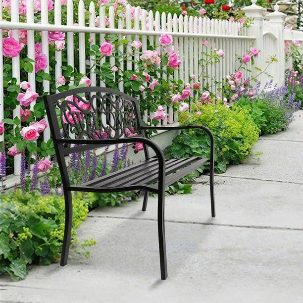 Welcome garden bench sale