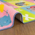 thumbnail image 5 of KC Cubs Playtime Collection ABC Alphabet Animal Educational Learning & Game Area Rug Carpet for Kids and Children Bedrooms and Playroom, 5 of 5