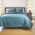 thumbnail image 1 of Bh&G 3Pc Comforter Set Full Queen Nimbus Blue, 1 of 4
