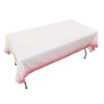 Table Runner , Plastic Tablecloths Gold Dot Disposable Tablecloths ...