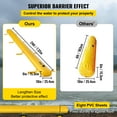 thumbnail image 3 of VEVOR Flood Barrier, 24 ft Length x 6 in Height Sandbag Alternative, Water Barrier for Flooding with Great Waterproof Effect, Reusable PVC Water Diversion Tubes, Flood Barriers for Home, Door, Garage, 3 of 9