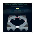 thumbnail image 4 of Washing Machine Stand Adjustable Anti-Vibrator Mobile Base Support for Washing Machine Portable Bat, 4 of 5